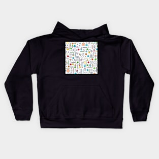 I love 80's. Kids Hoodie